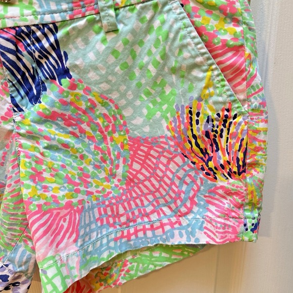 EUC Lilly Pulitzer The Callahan Short Women Size 8 Tropical Pockets Summer - Picture 5 of 7